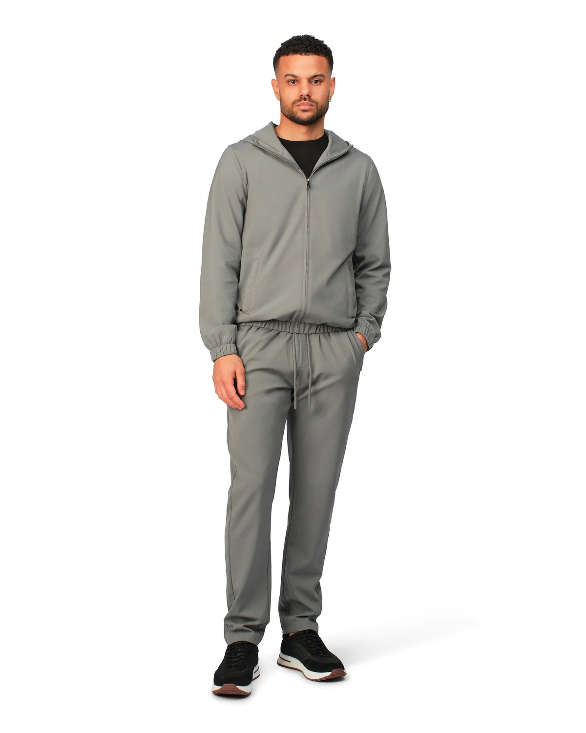 NYLON TROUSERS - GREY