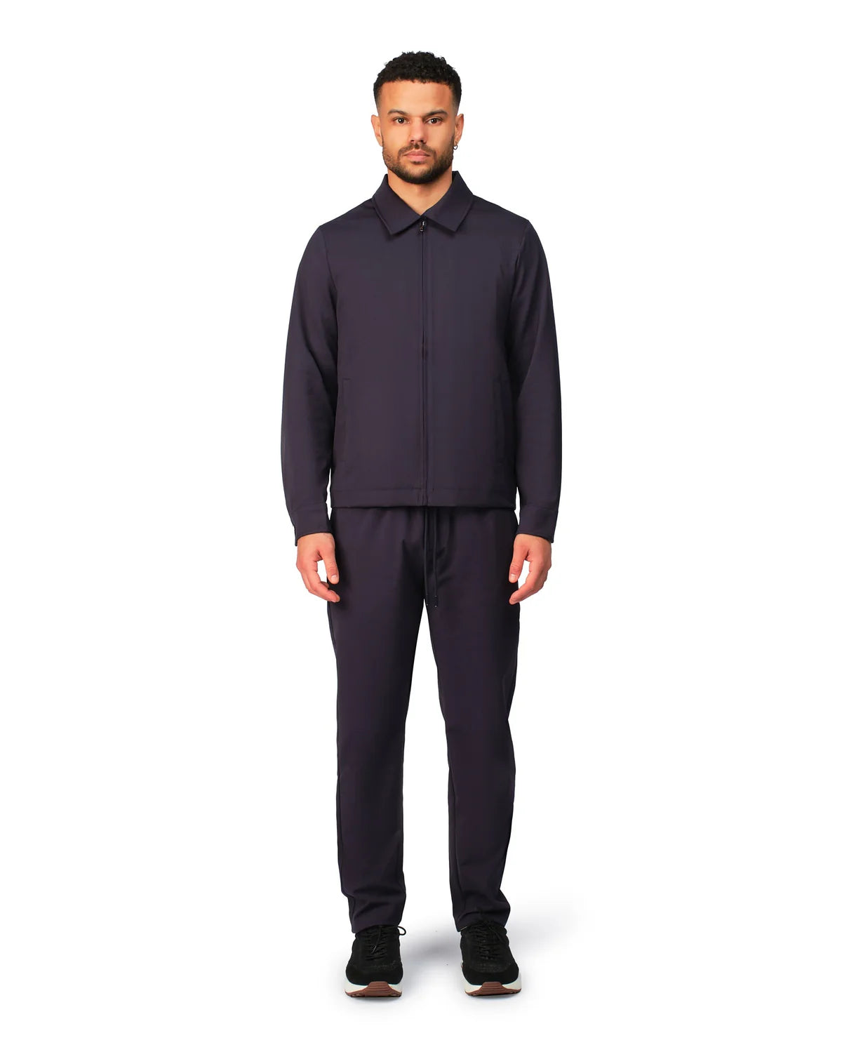NYLON BLOUSON - NAVY BLUE