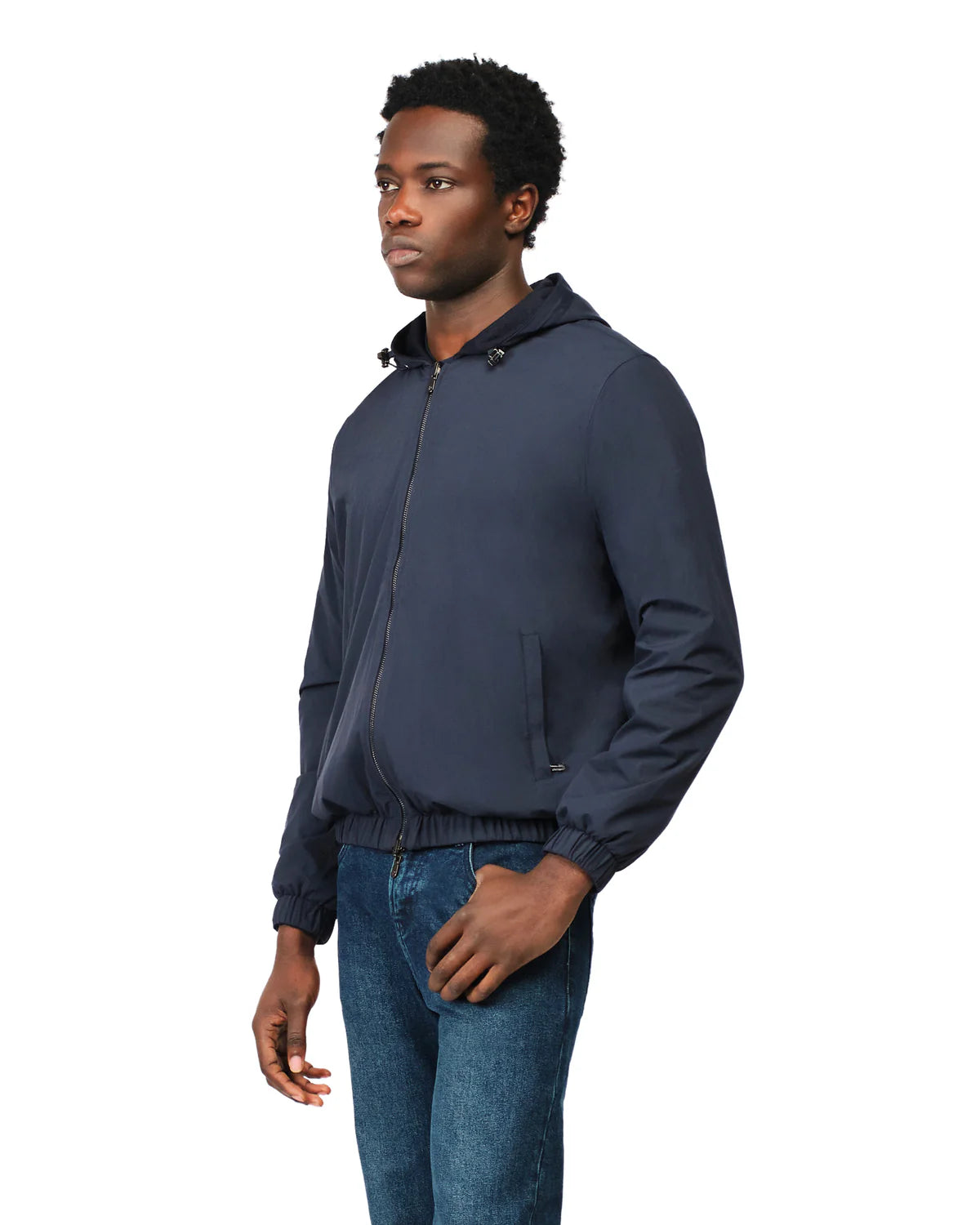 Reversible Merino Jacket Navy/Black