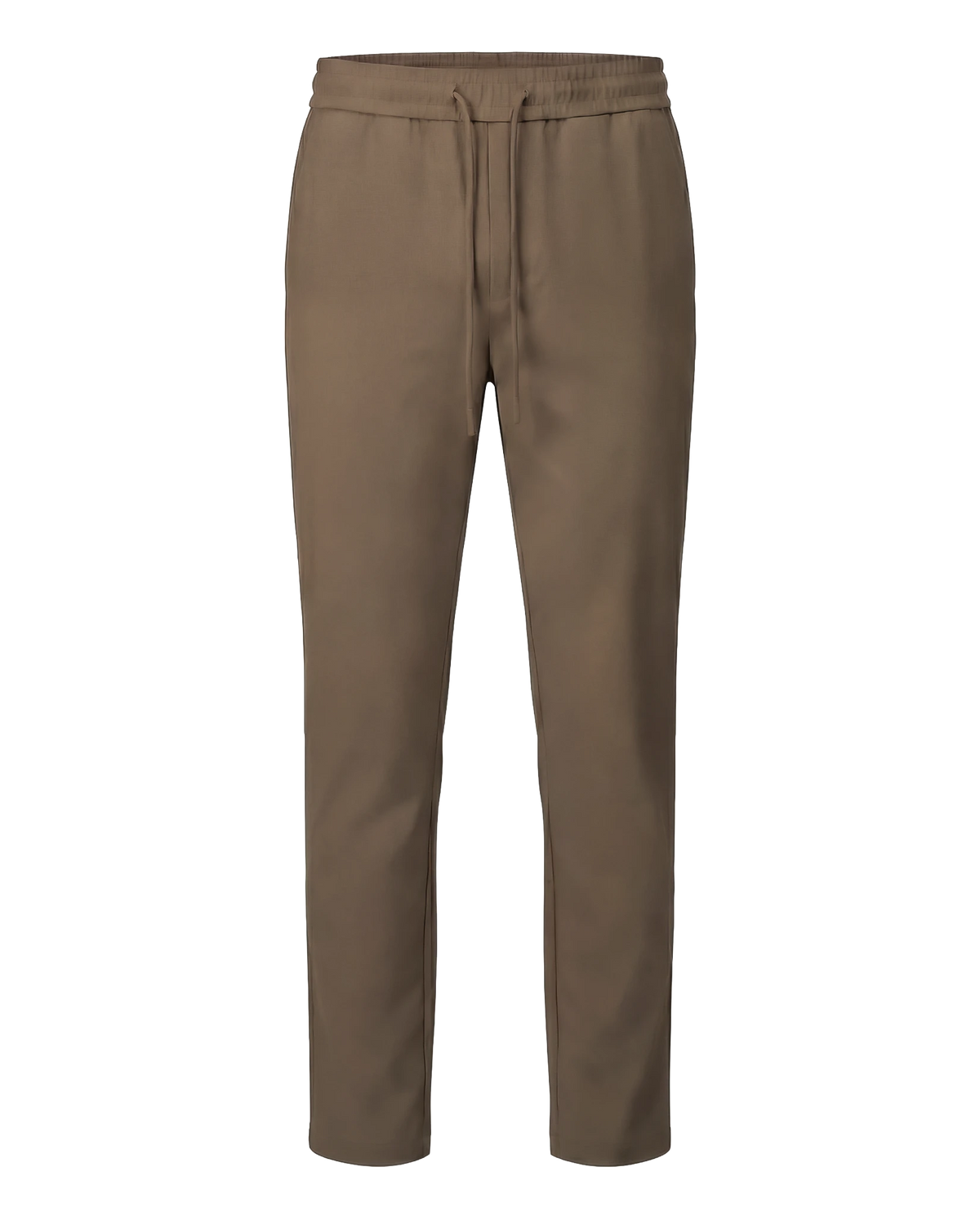 NYLON TROUSERS - BROWN