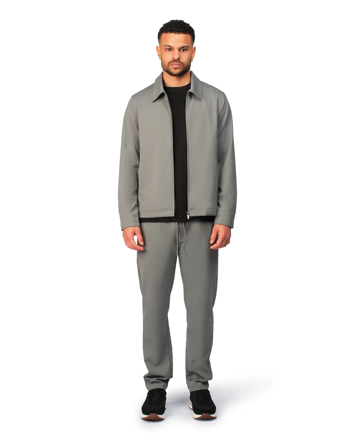 NYLON BLOUSON - GREY
