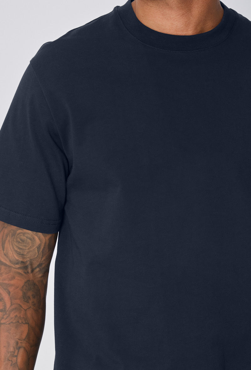 Club Amri Cotton T-Shirt Navy Blue