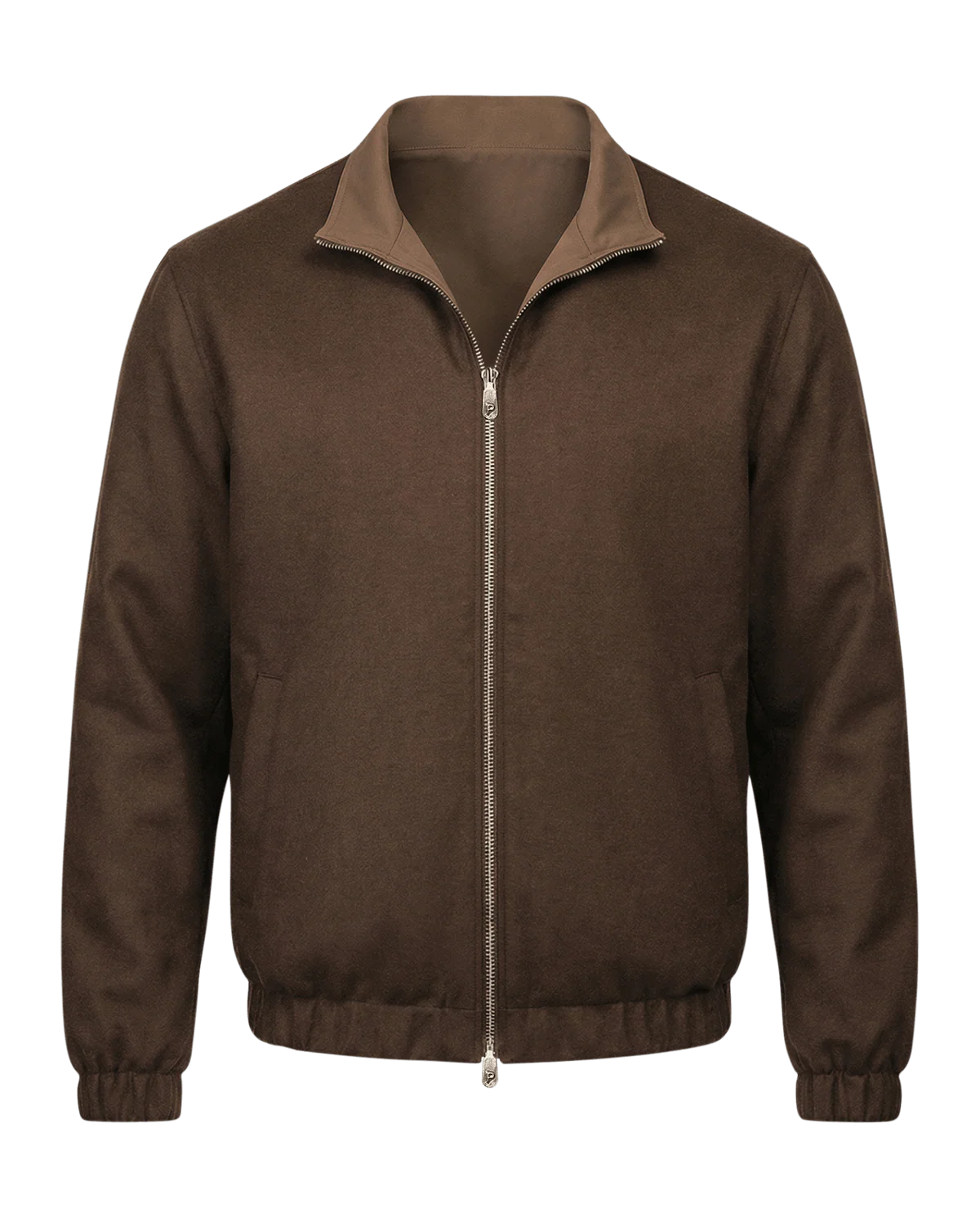 Reversible Merino Jacket brown/choco