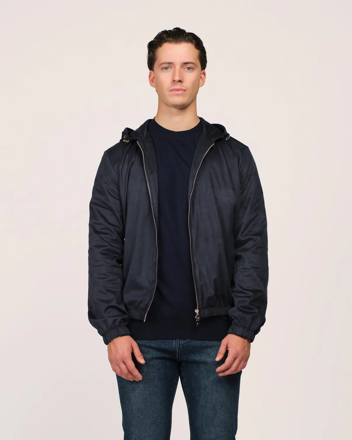 SUÈDE WINDBREAKER - NAVY BLUE