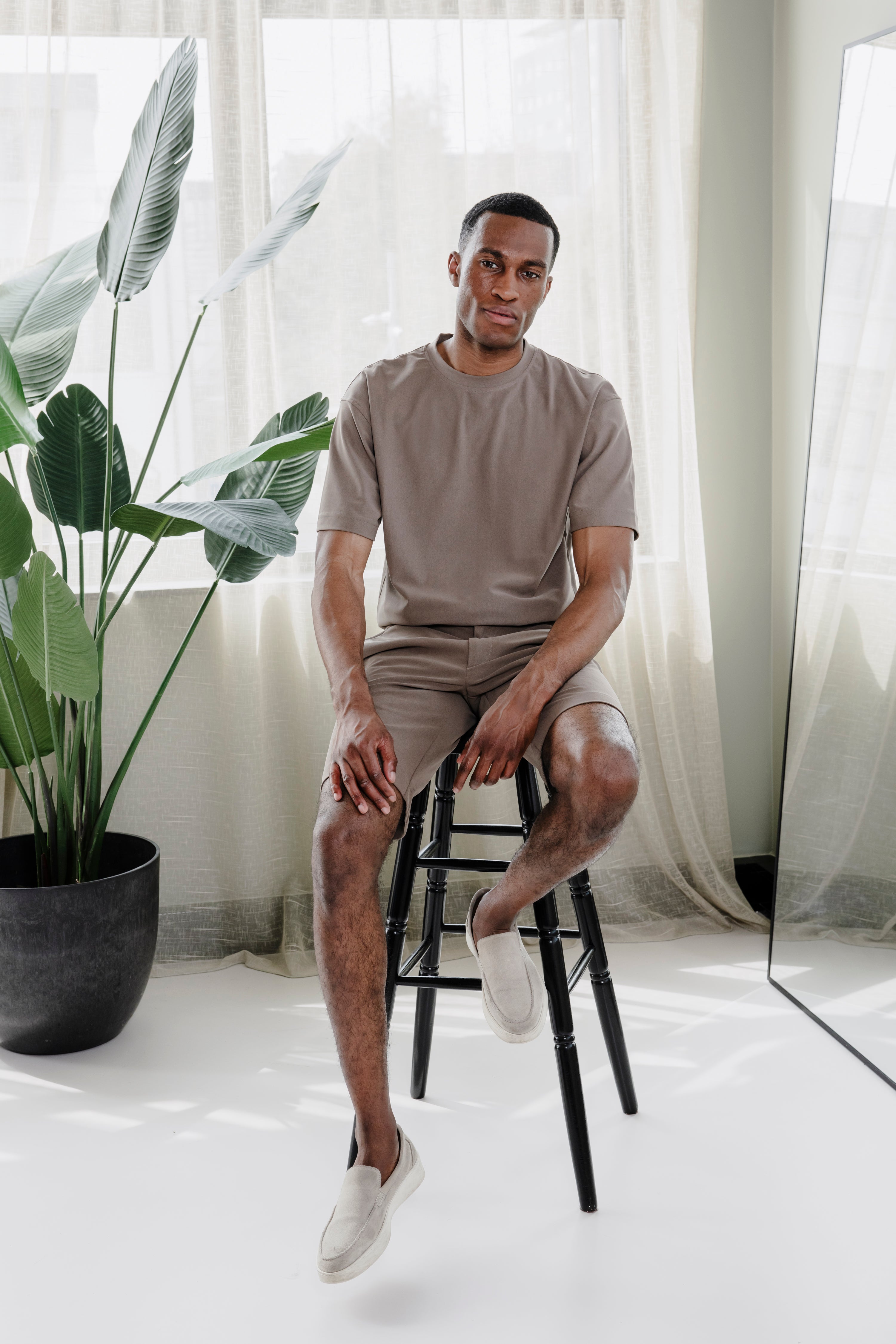 ALCANTARA T-SHIRT - CHAI