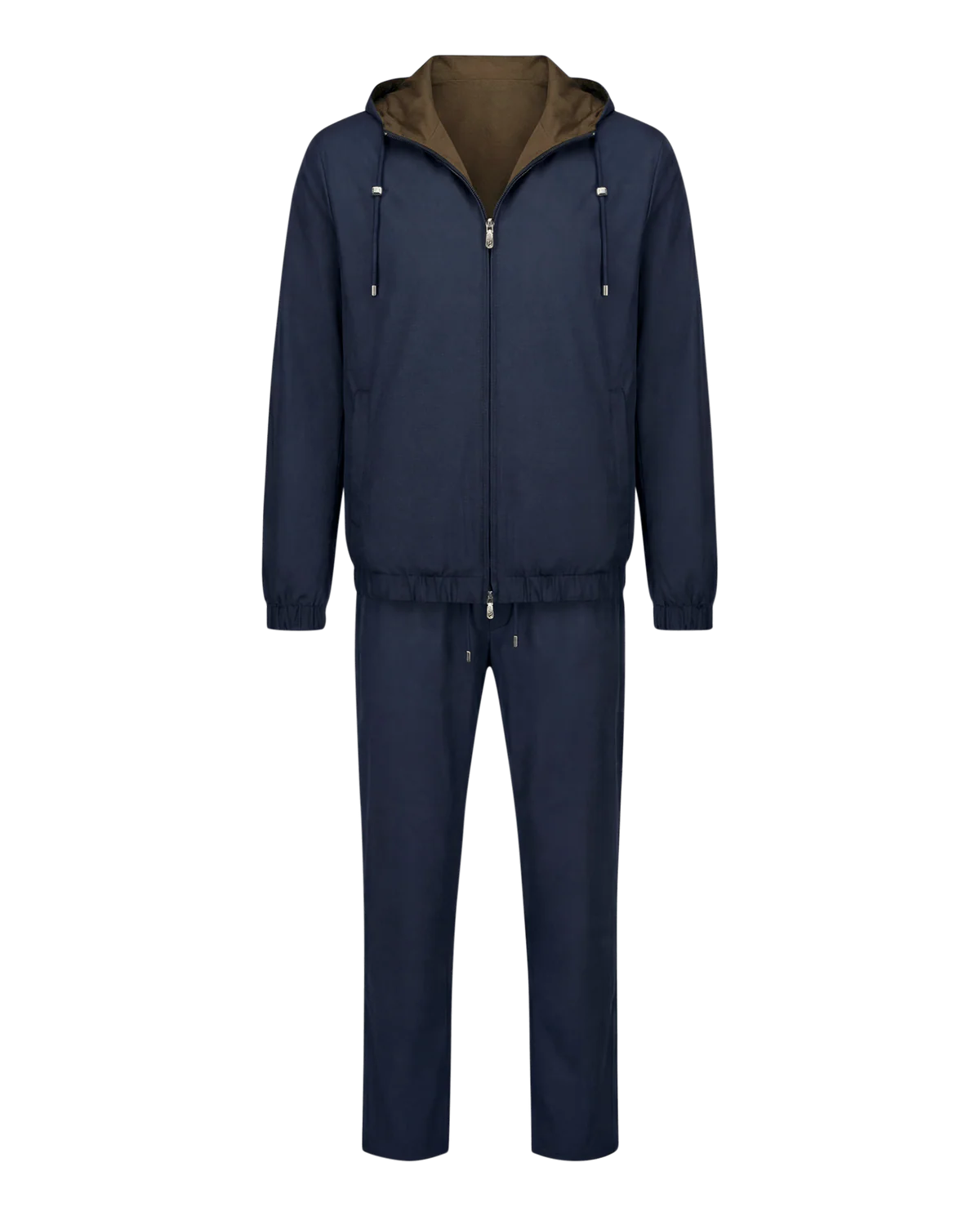 Reversible Tech Suit Navy Brown