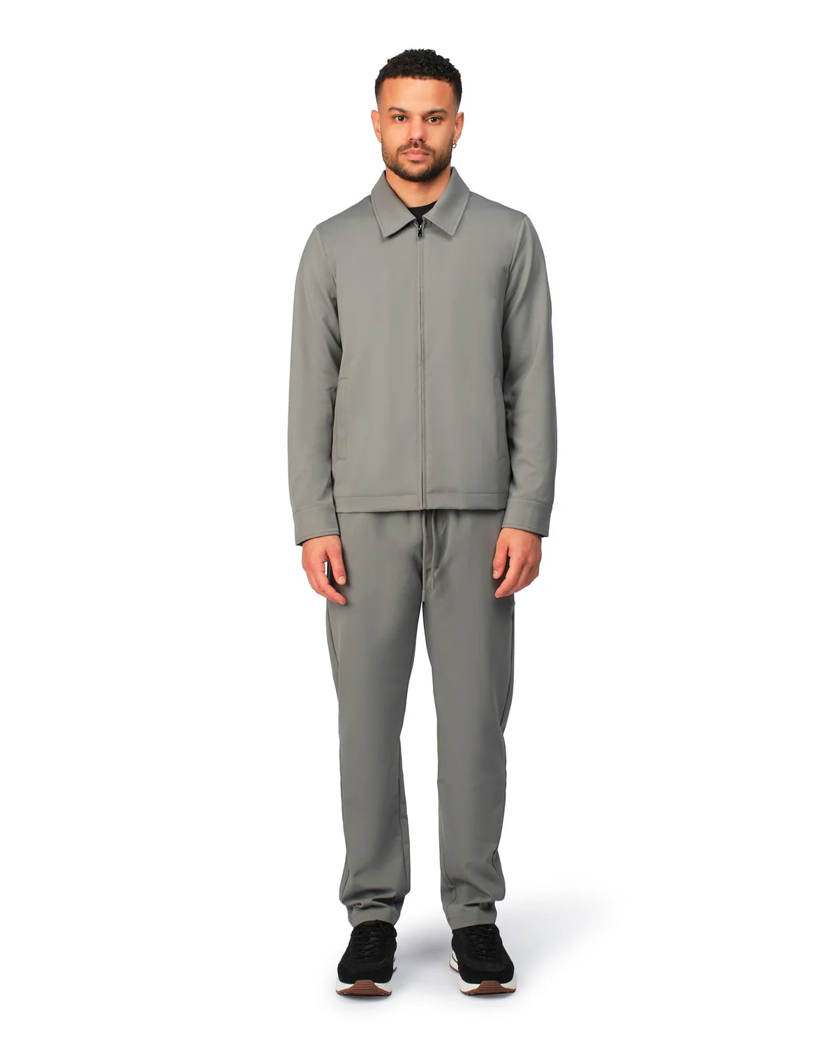 NYLON BLOUSON - GREY