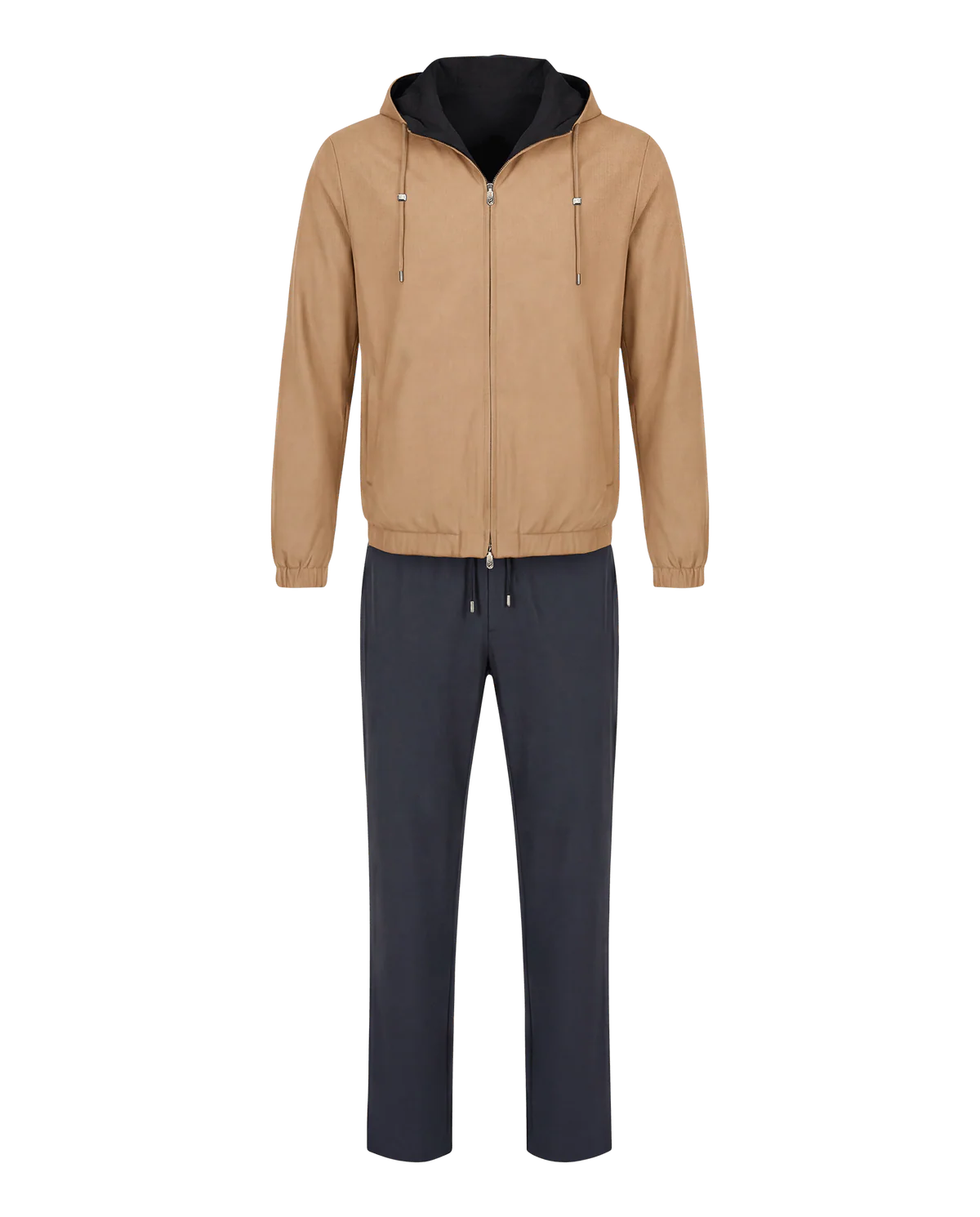 Reversible Tech Suit Black Beige