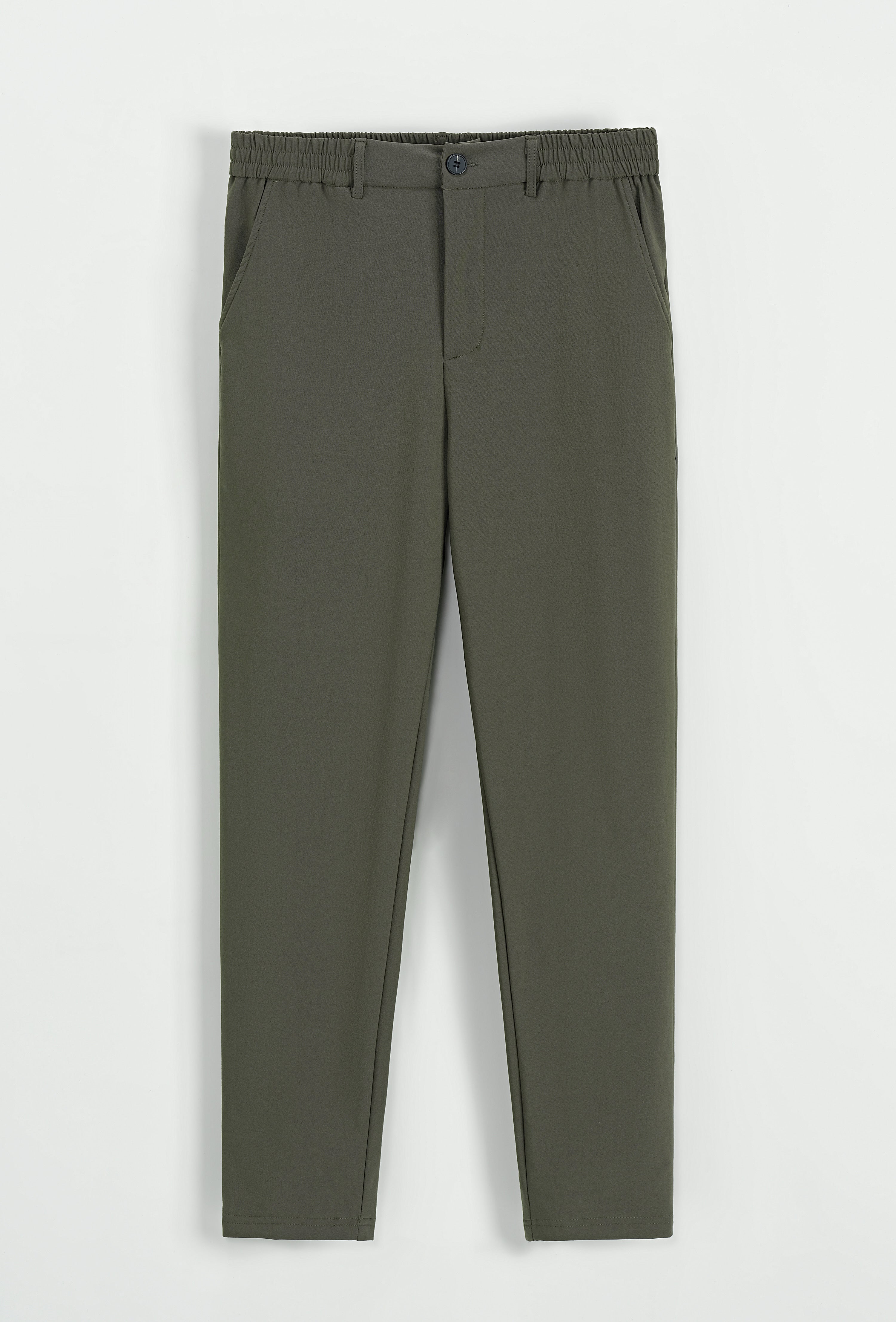 CA BASIC PANTALON - MOSS GREEN TAUPE
