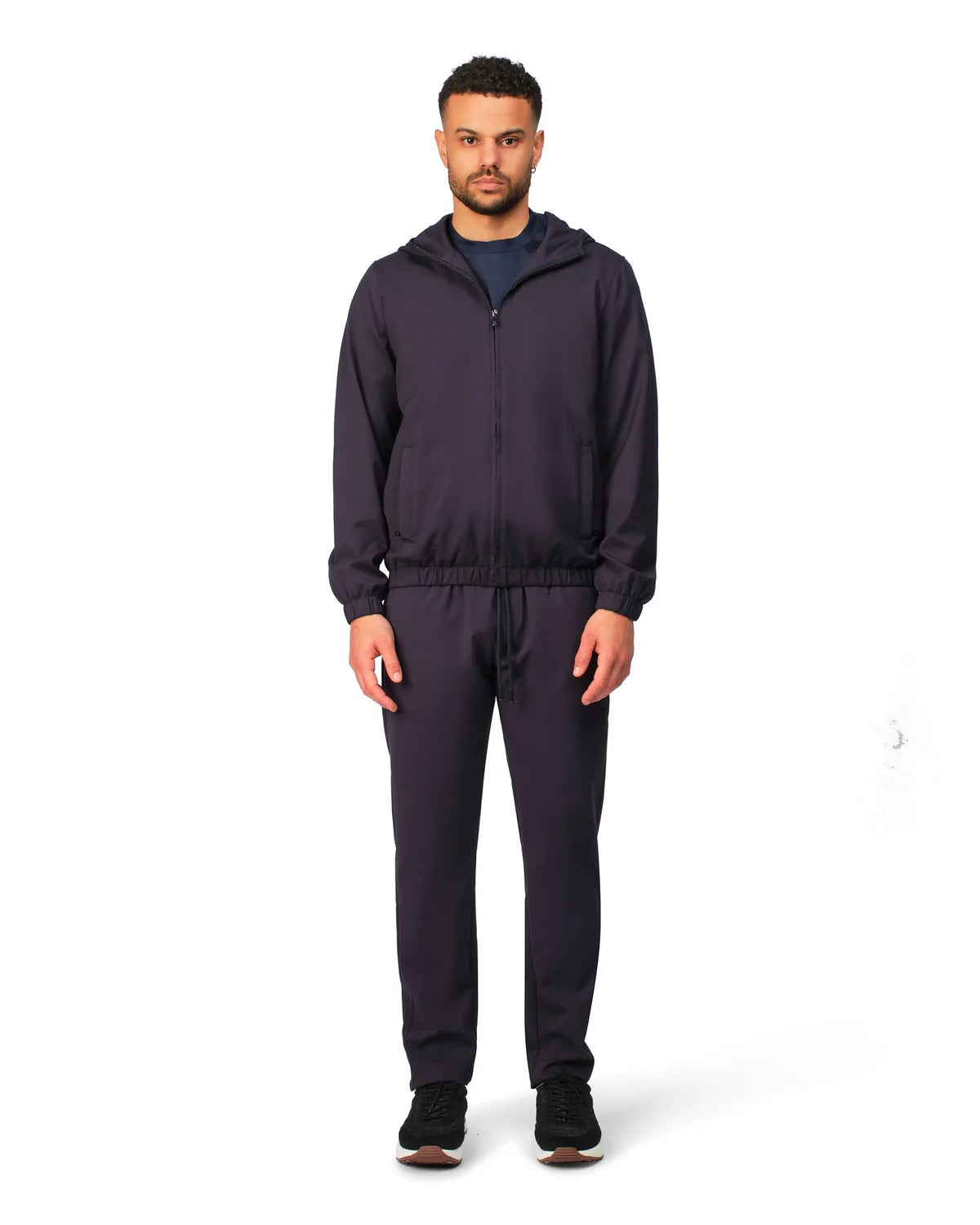 NYLON TROUSERS - NAVY BLUE