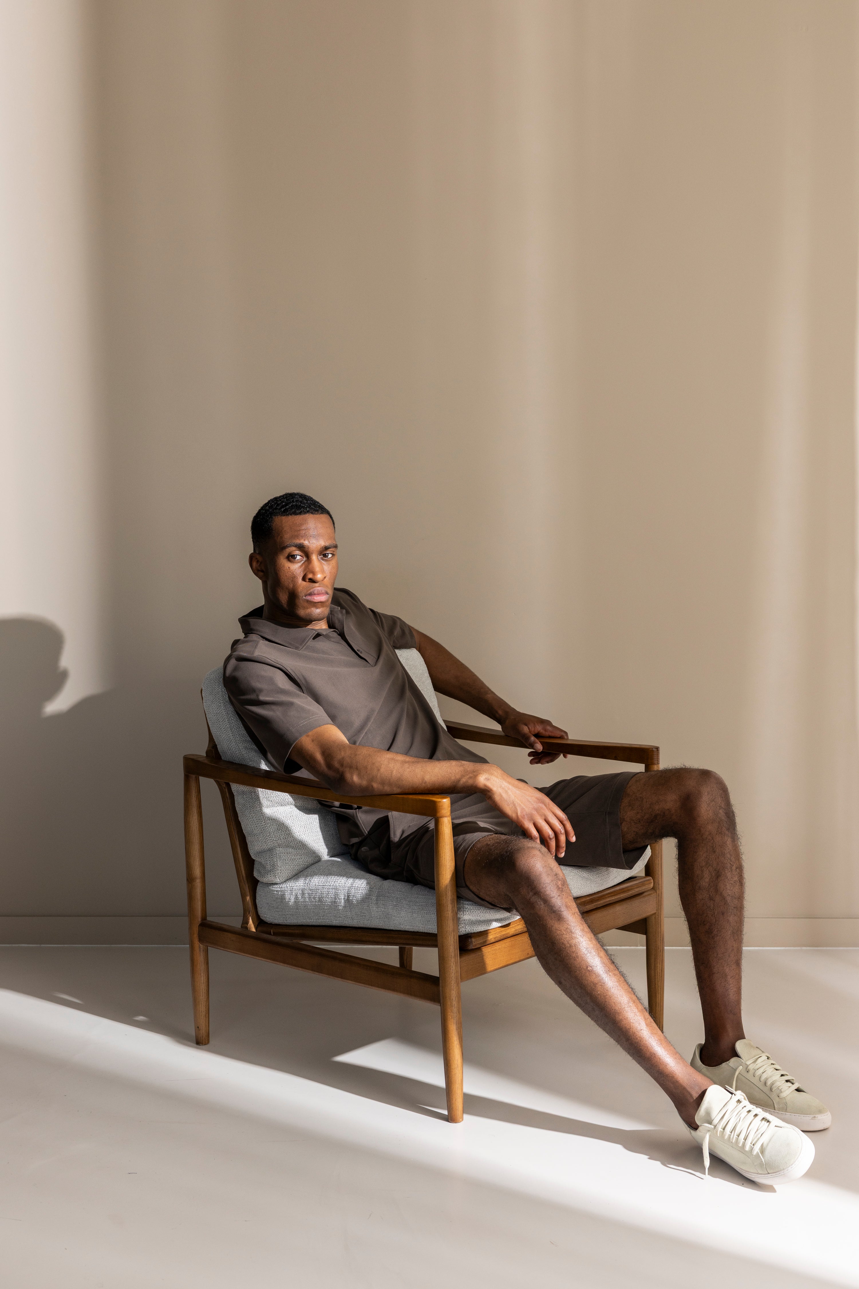 ALCANTARA POLO - MOCHA