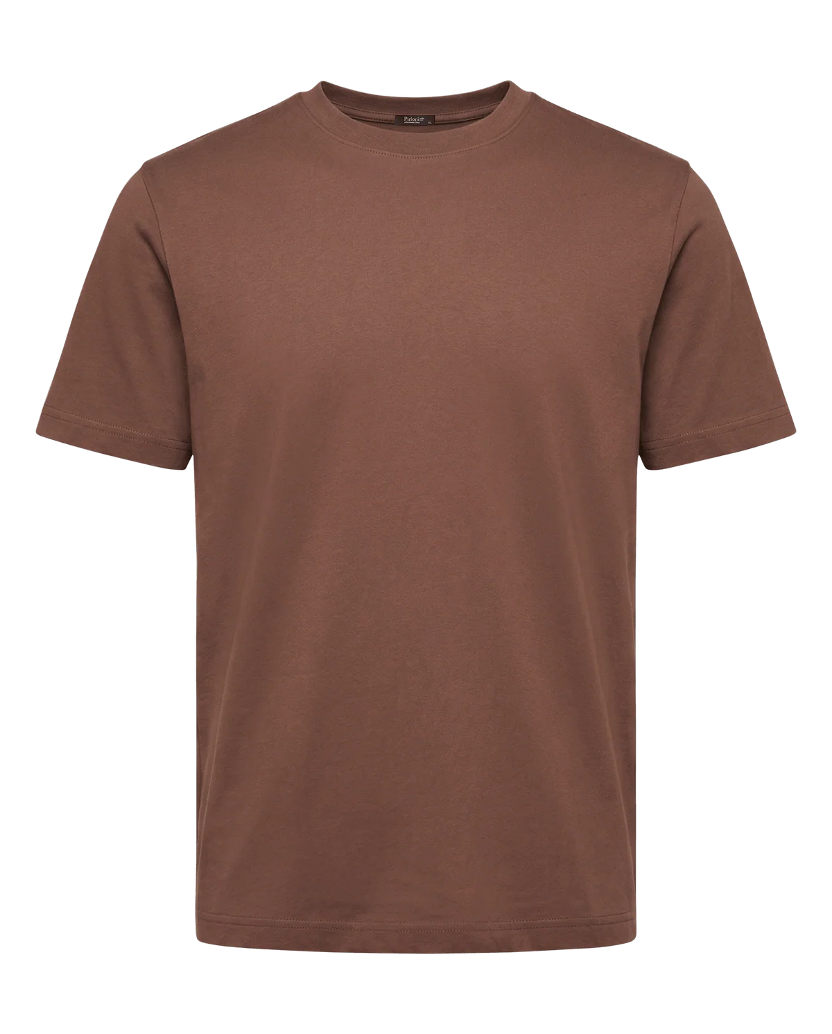Dark Brown Mercerized T Shirt