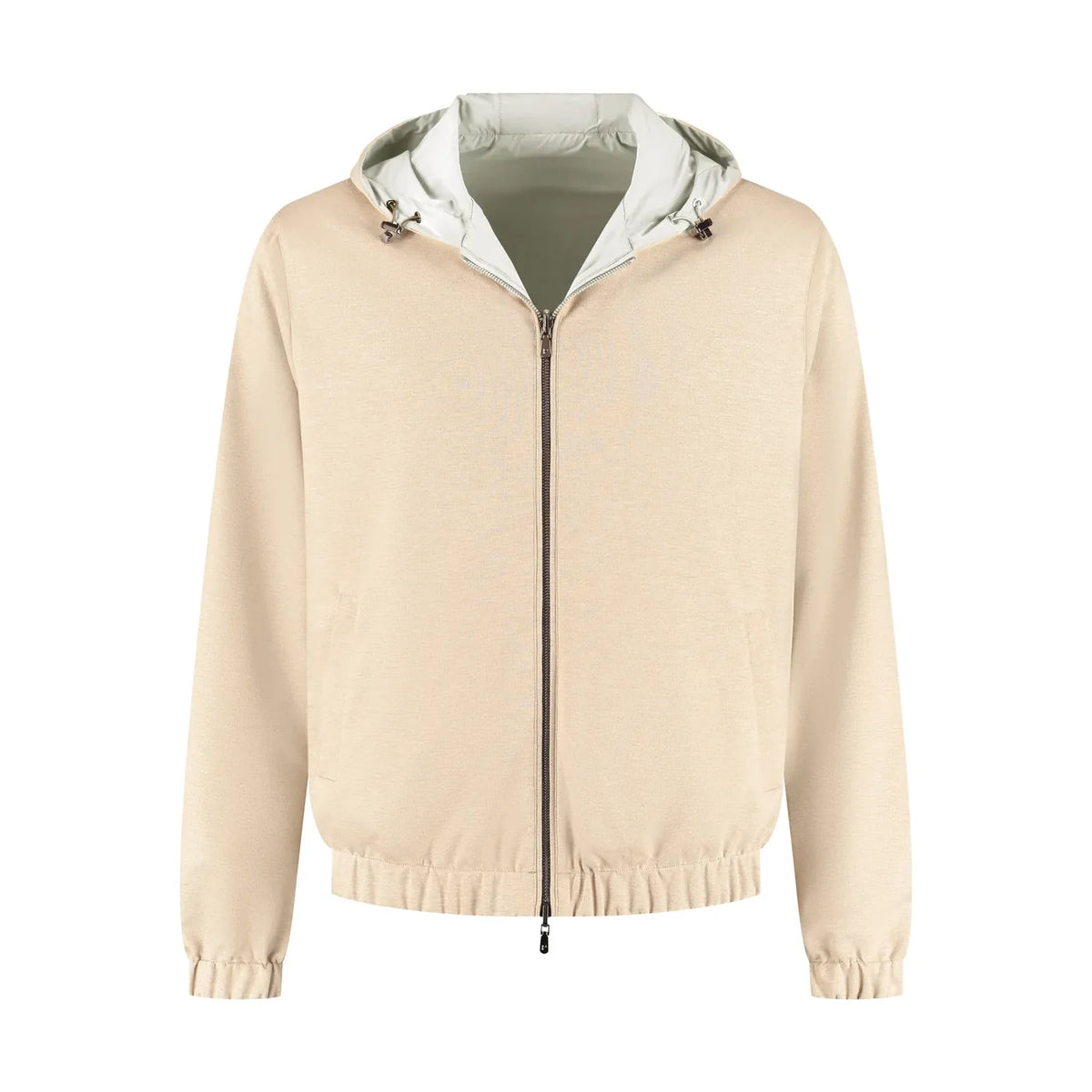 Reversible Merino Jacket Creme/beige