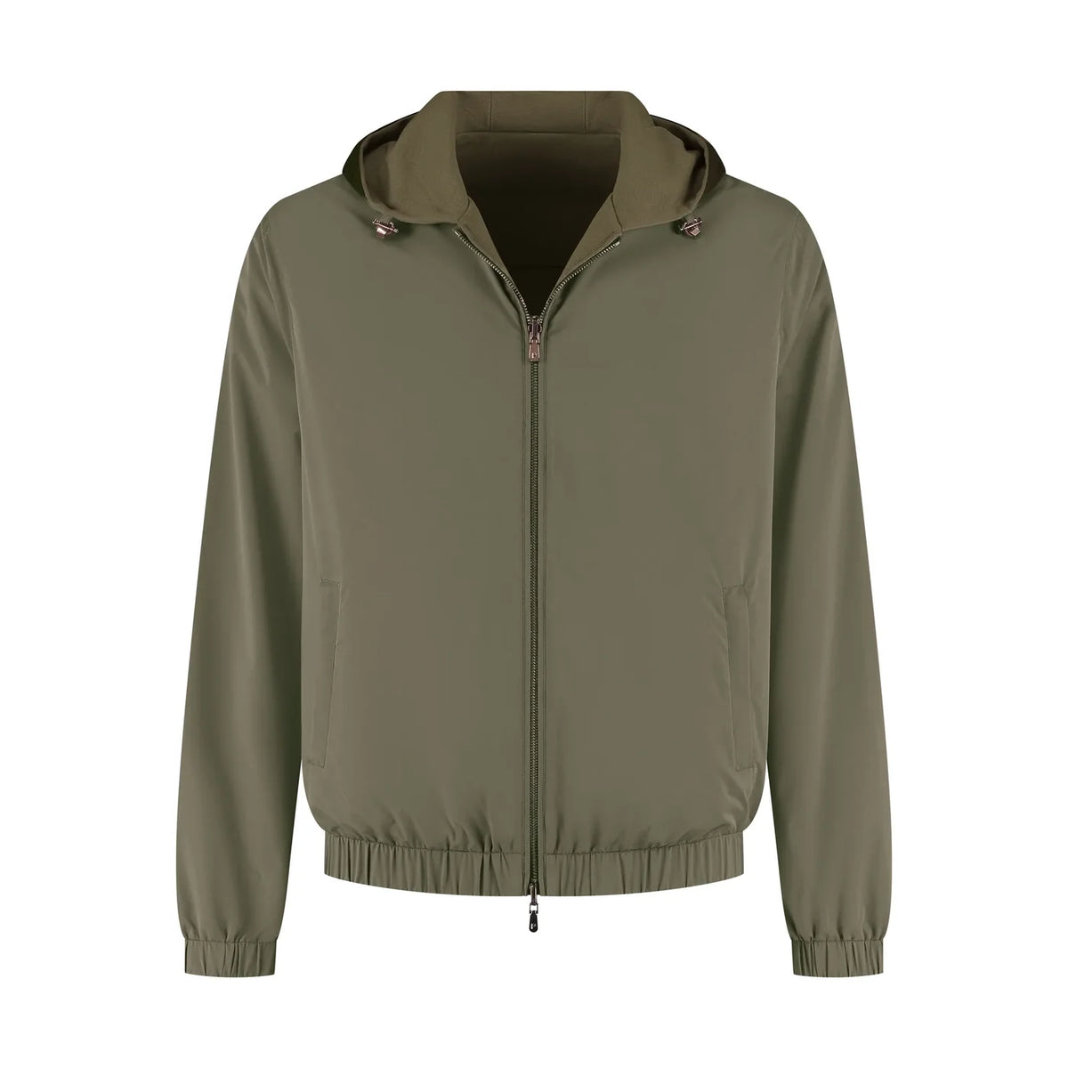Reversible Merino Jacket Green