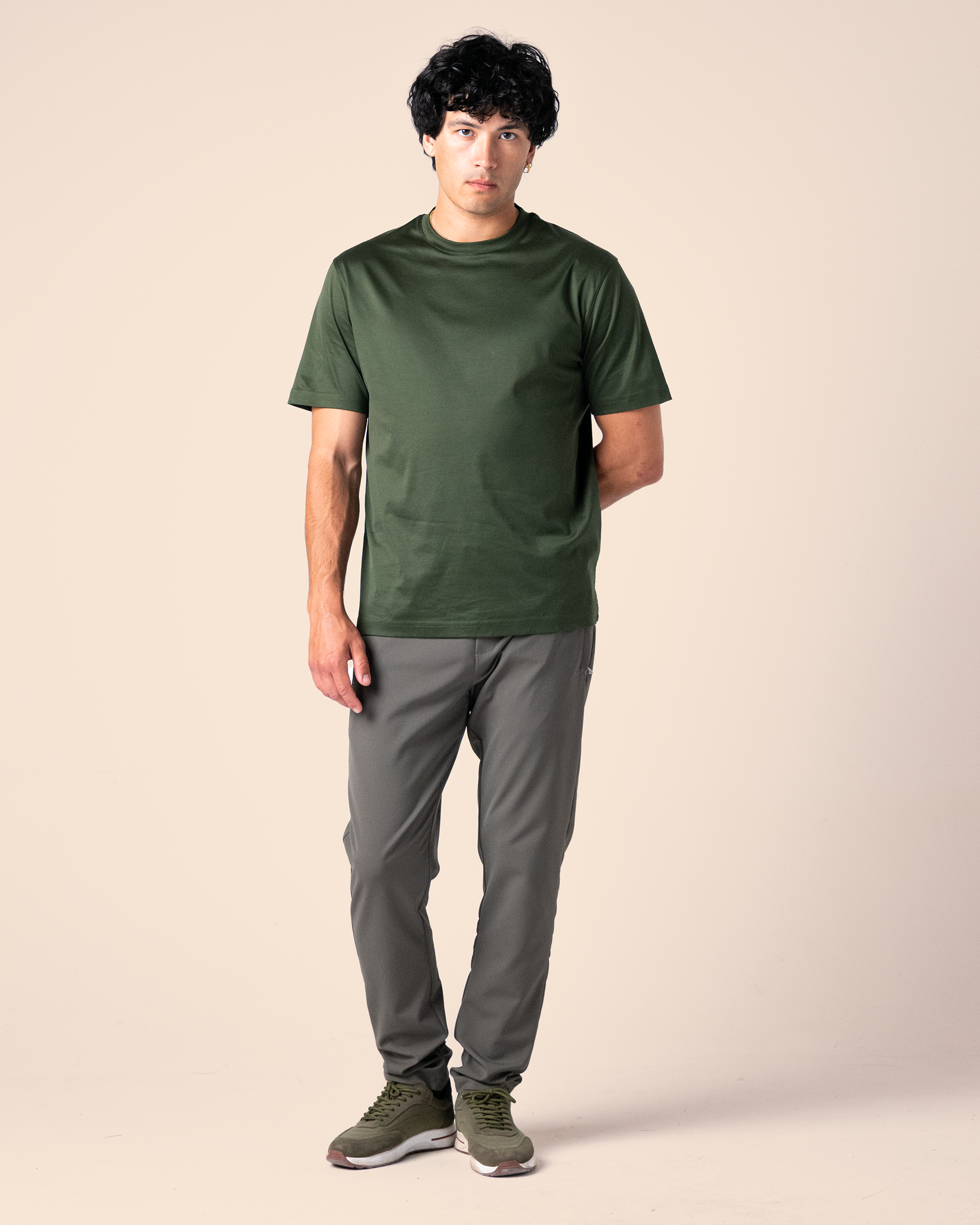Green Mercerized T Shirt