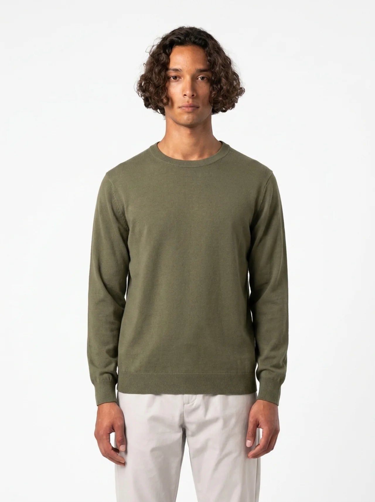 Club Amri Knitwear- olive green