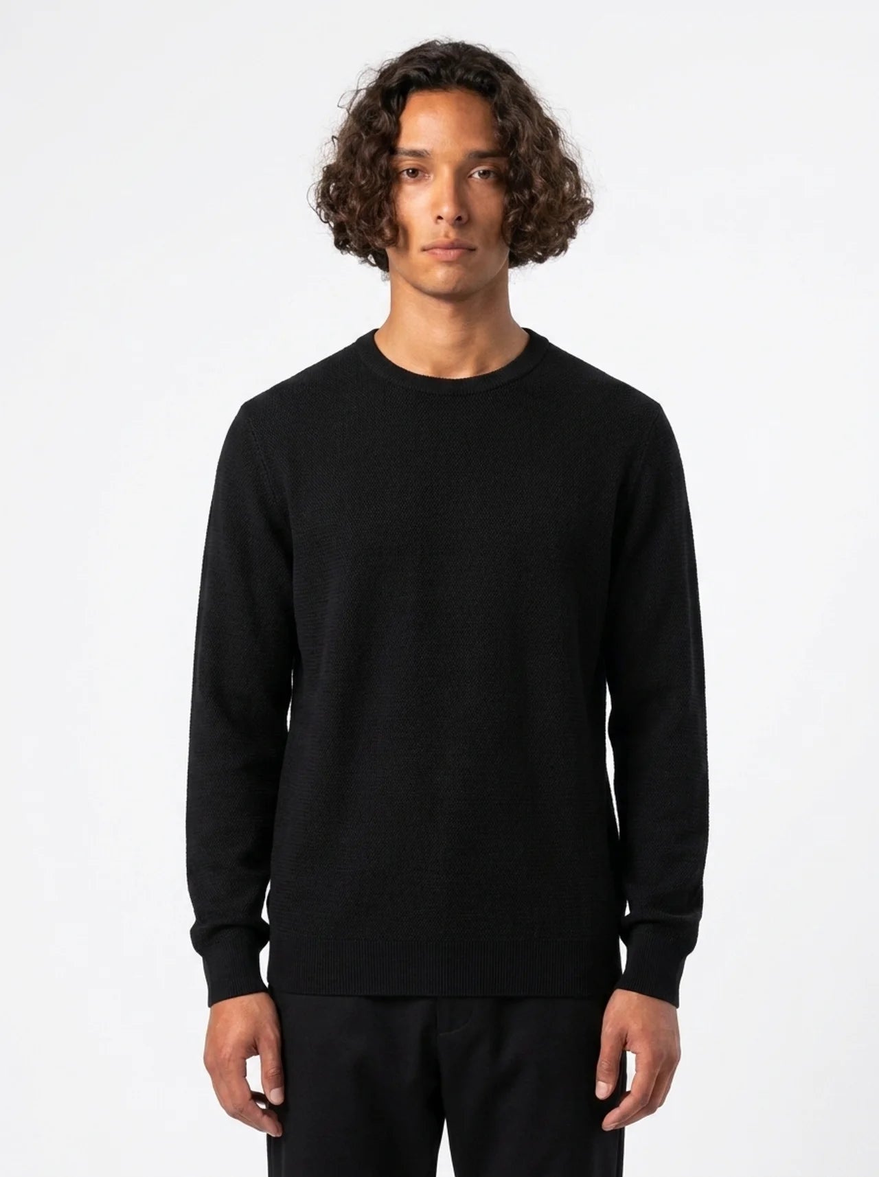 Club Amri Knitwear- BLACK