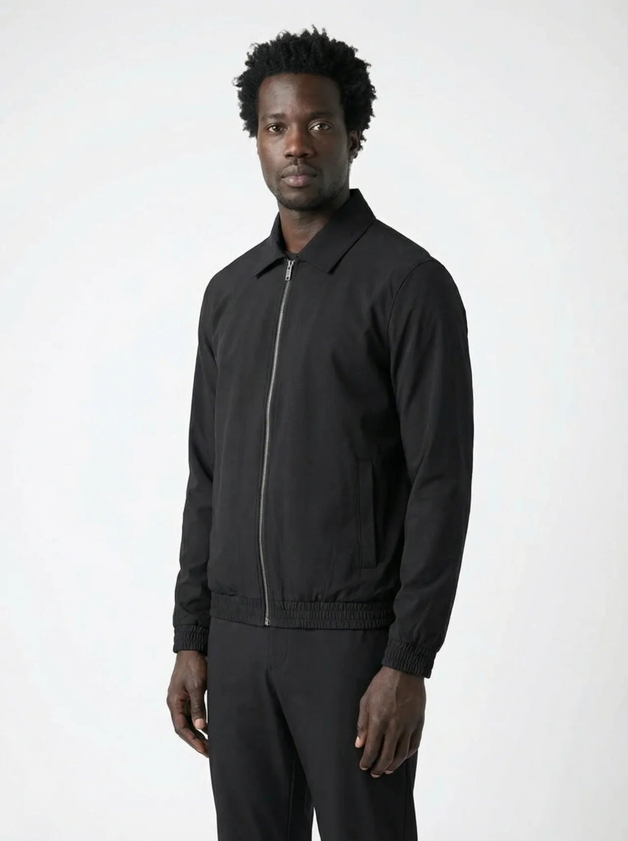 Club Amri viscose techsuit - BLACK