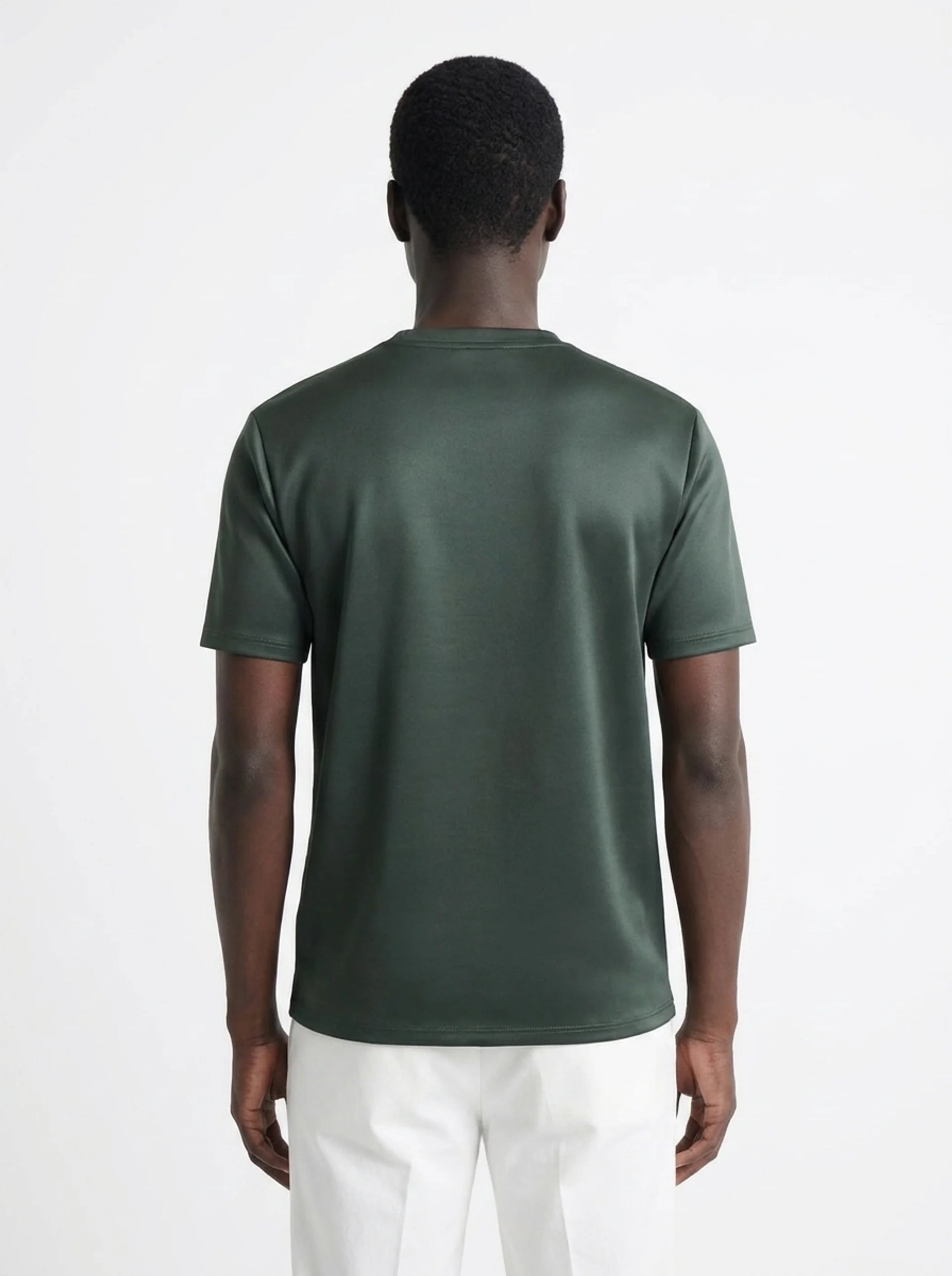 CLUB AMRI SHINY T-SHIRT DARK GREEN