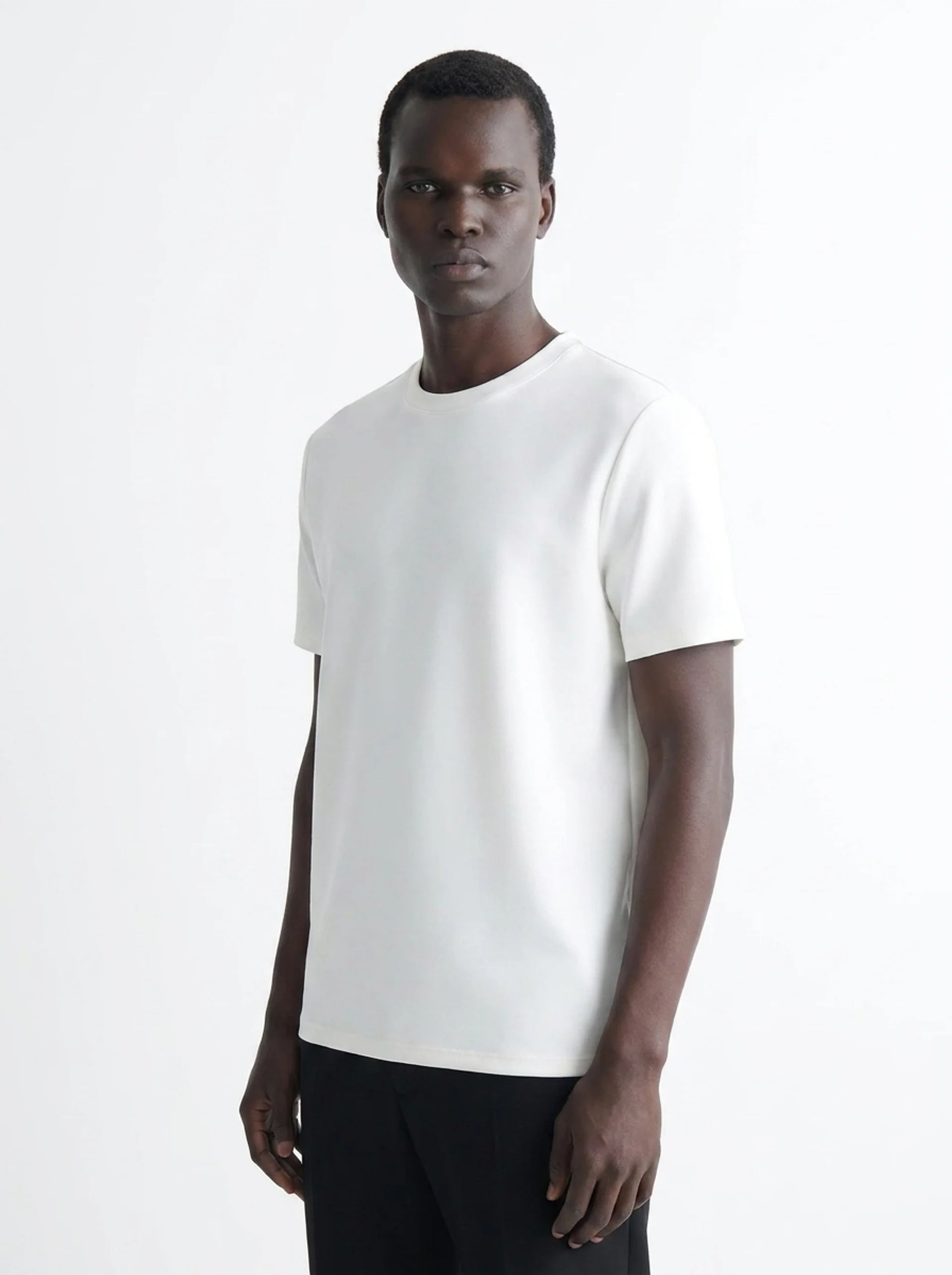 CLUB AMRI SHINY T-SHIRT WHITE