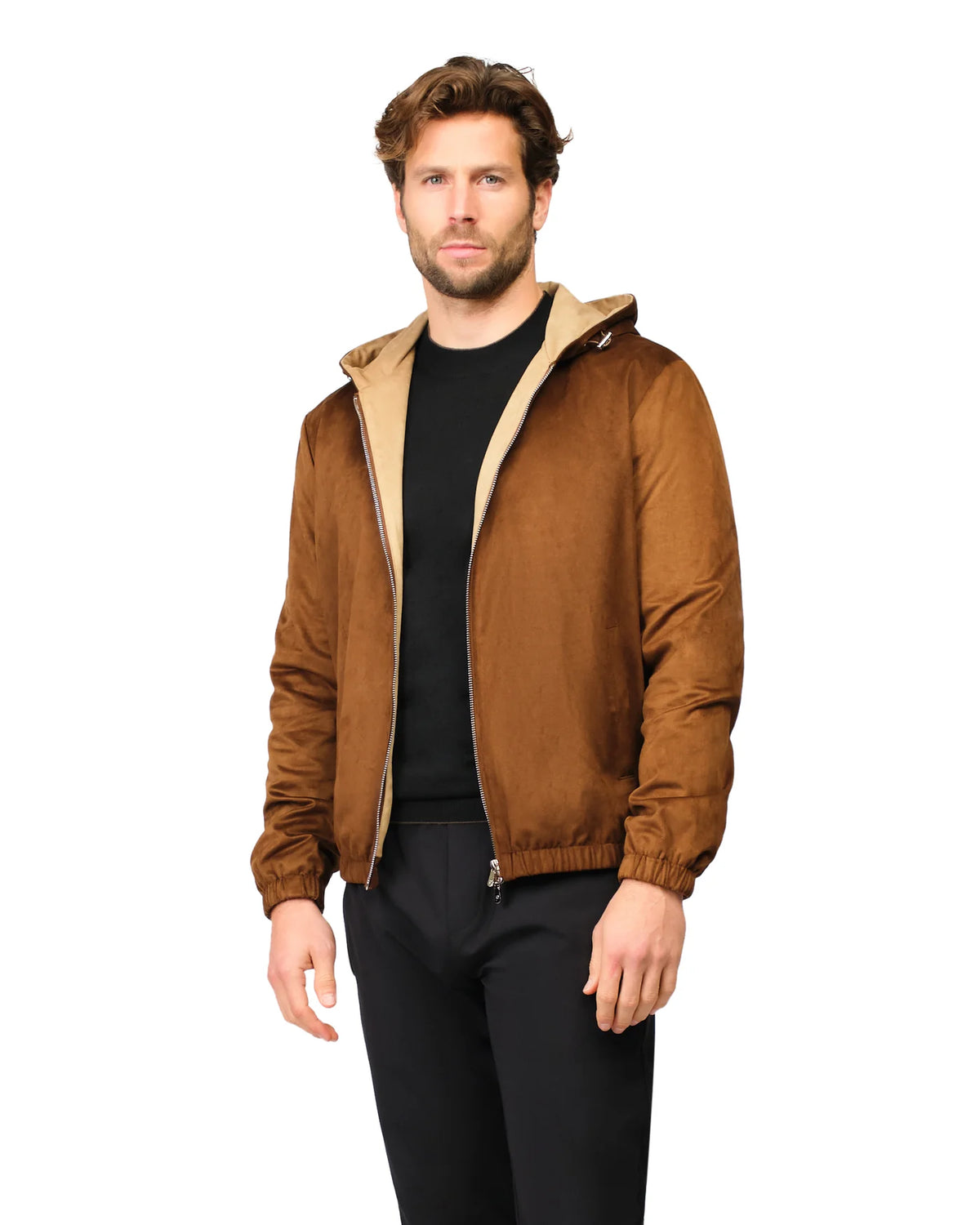 SUÈDE WINDBREAKER - BROWN
