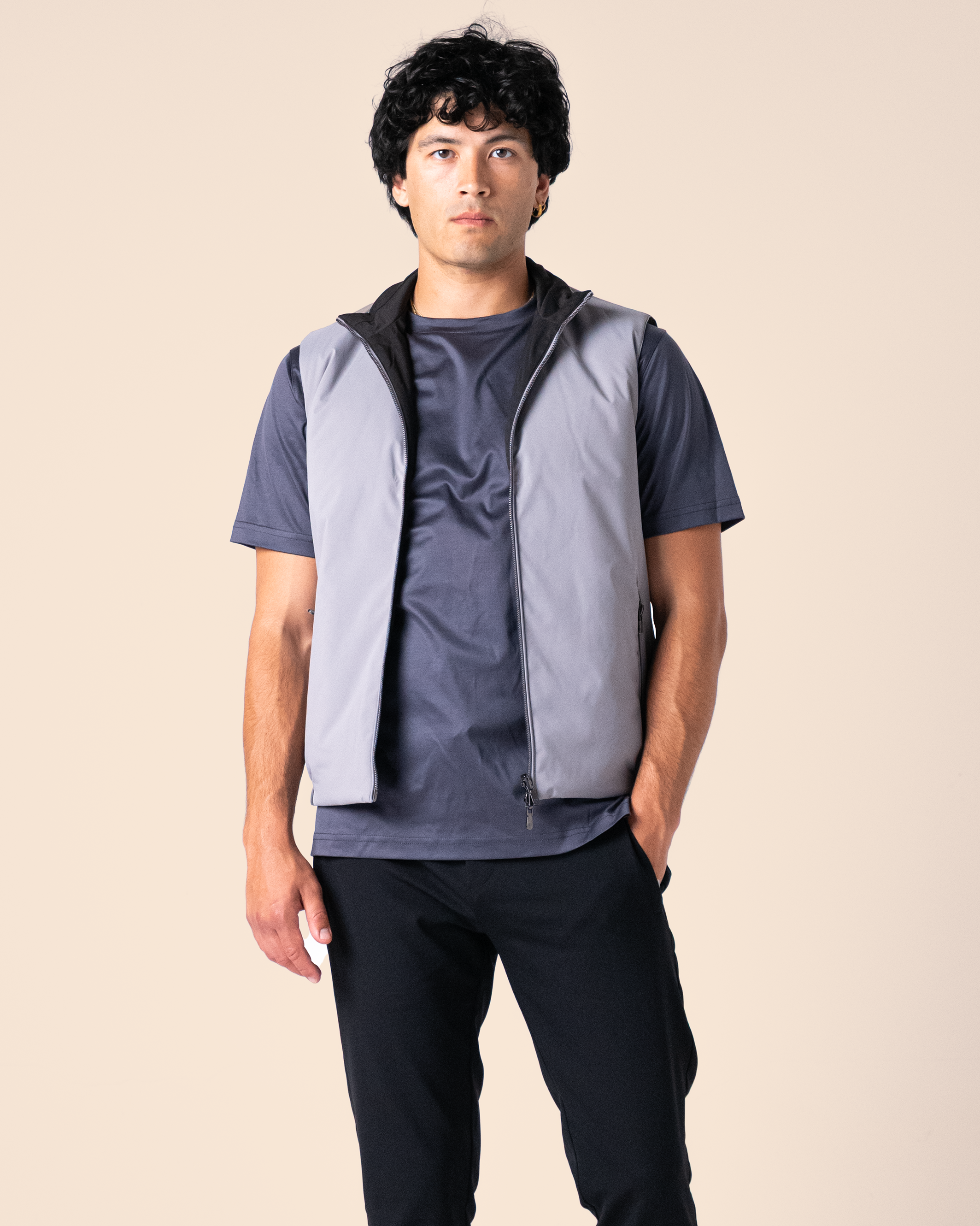 Grey Reversible Body Warmer